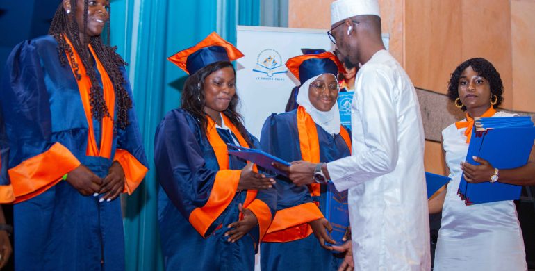 SOUTIEN AUX JEUNES DIPLOMÉS DU CENTRE DE FORMATION PROFESSIONNELLE LE SAVOIR-FAIRE